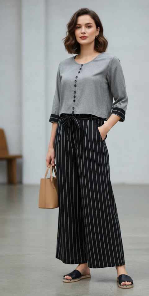 LADSHA/C-TOP-SYNTHETIC-CROPTOP PANT-ADI 02/20-11